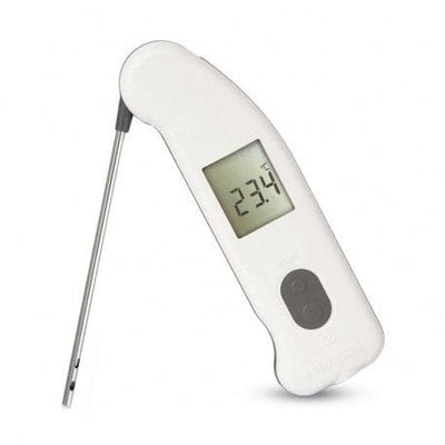 Un Thermomètre infrarouge Thermapen® IR avec sonde à air de Thermometre.fr sur fond blanc.